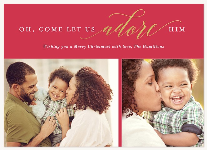 Christmas Grace Personalized Holiday Cards