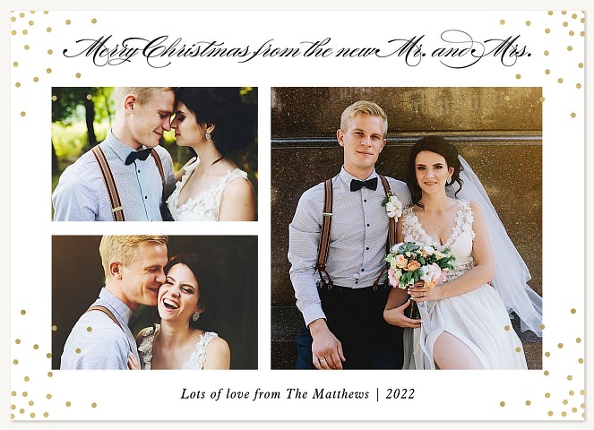 Christmas Elegance Personalized Holiday Cards