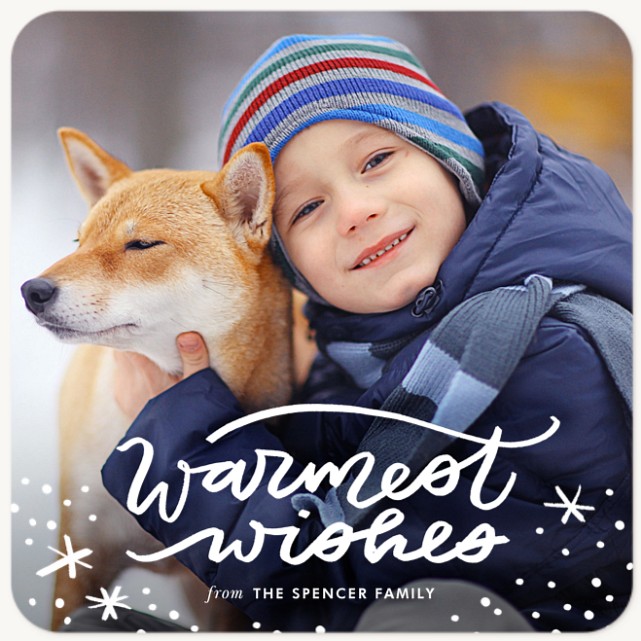 Cozy & Warm Personalized Holiday Cards