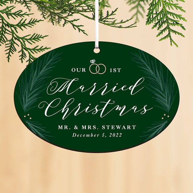 Very Married Personalized Ornaments