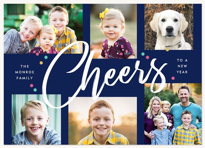 Big Cheer Personalized Holiday Cards