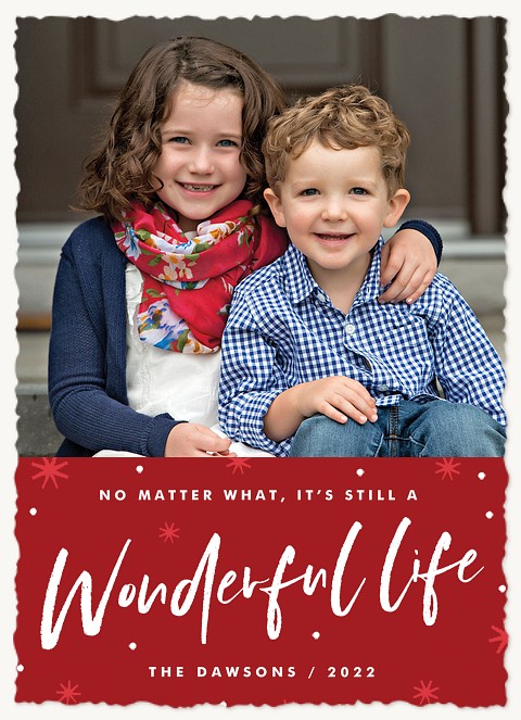 Still Wonderful Personalized Holiday Cards
