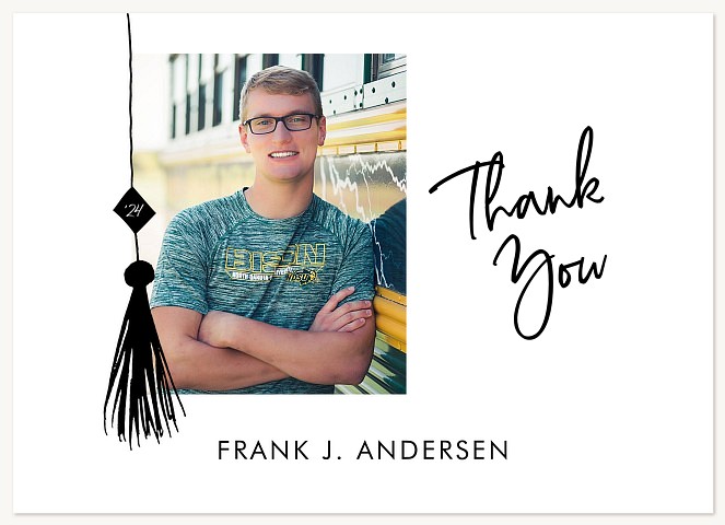 Tassel & Thanks Thank You Cards 