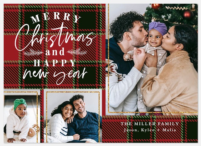 Tartan Traditions Holiday Photo Cards