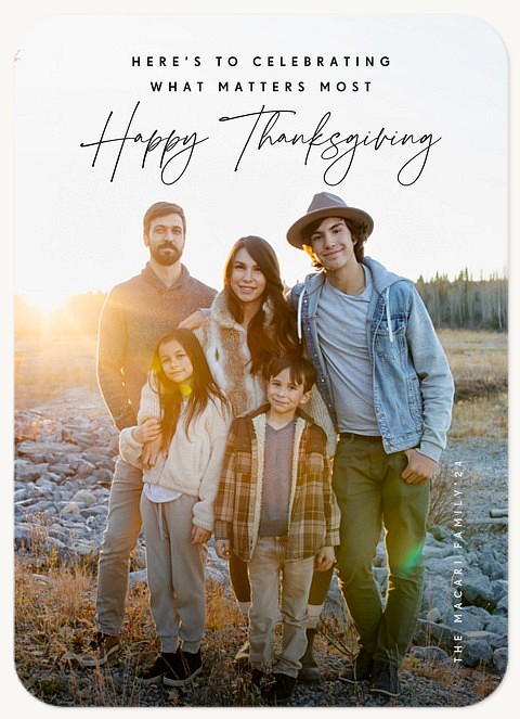 Grateful Gathering Thanksgiving Cards