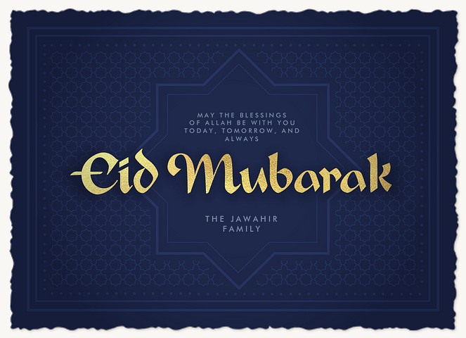 Golden Tradition Eid Cards