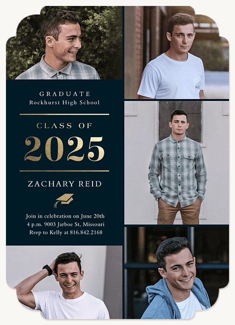 Refined Year Graduation Cards