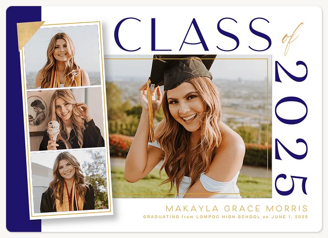 Filmstrip Memories Graduation Cards