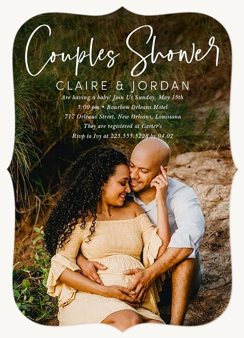 Couple Goals Baby Shower Invites