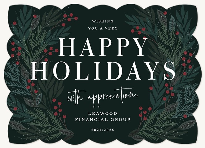 Pinecrest Business Holiday Cards