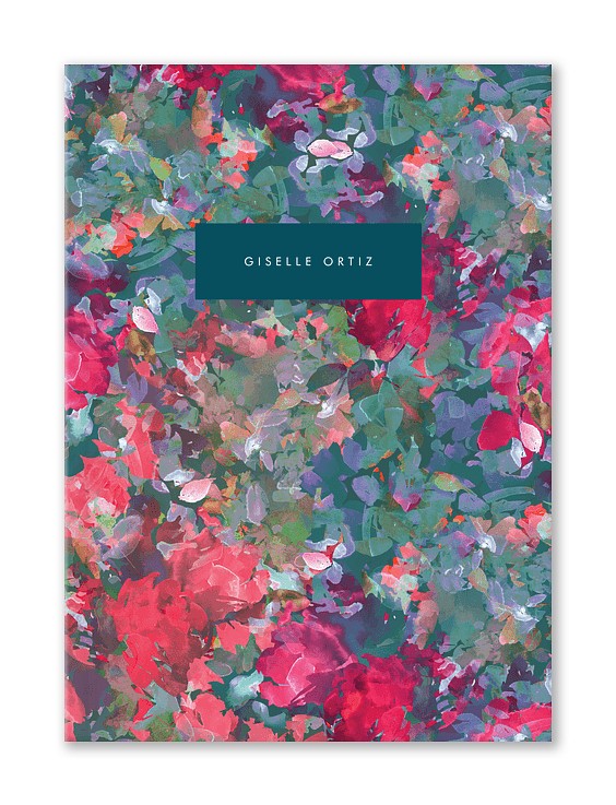 Vivid Brushstrokes Custom Hardcover Journals