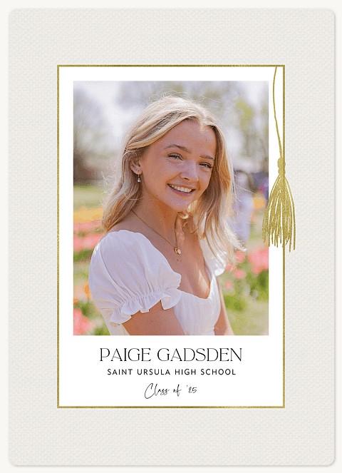 Radiant Tassel Graduation Cards