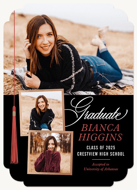 Tassel Trio Graduation Cards