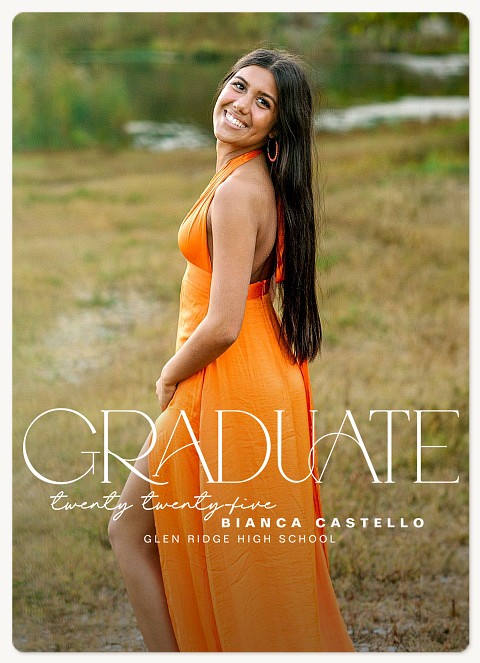 Clean & Classic Graduation Cards