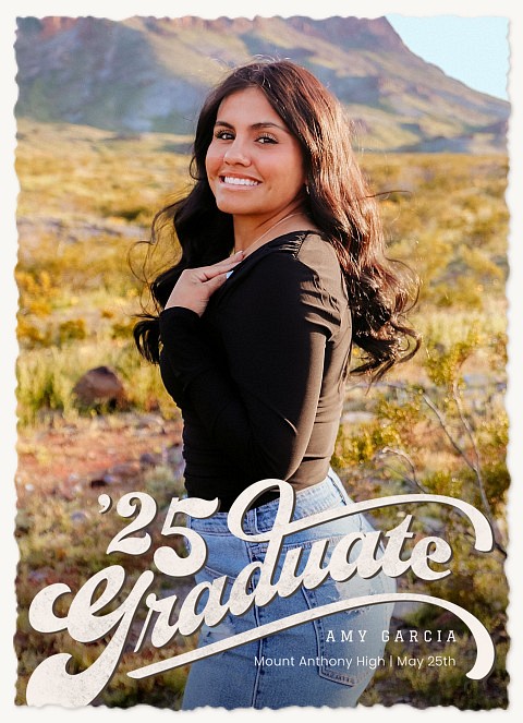Vintage Flourish Graduation Cards