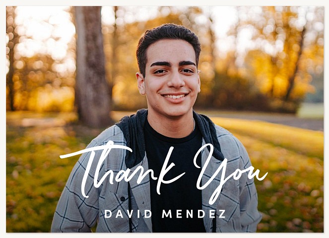 Brush Lettering Thank You Cards 