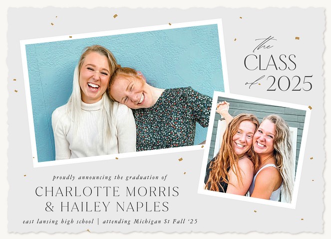 Double Double Graduation Cards