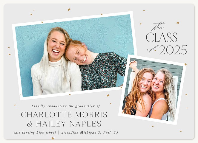 Double Double Graduation Cards