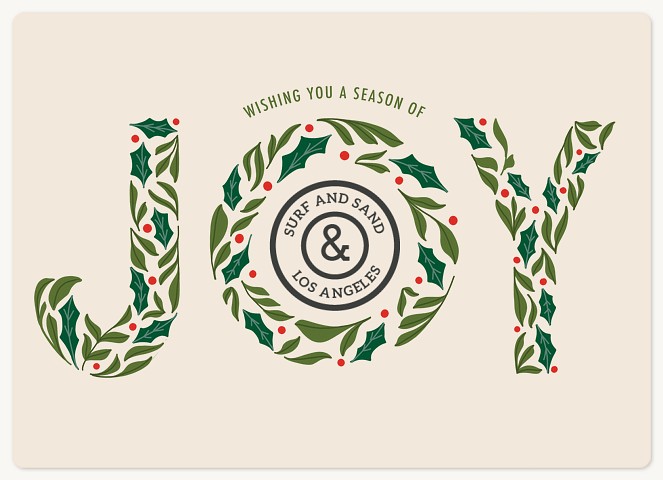 Season of Joy Holiday & Christmas Magnet Cards