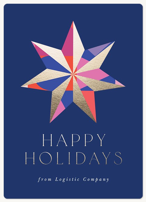 Stellar Star Holiday & Christmas Magnet Cards