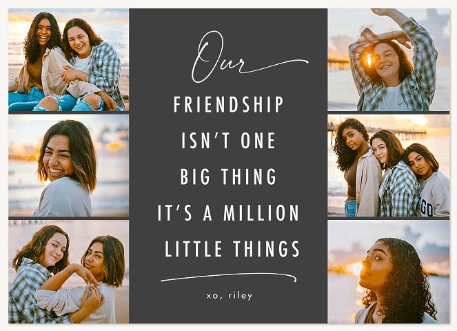 Million Little Things Greeting Cards