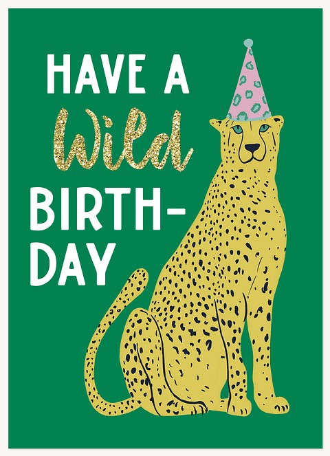 Wild Cheetah Greeting Cards