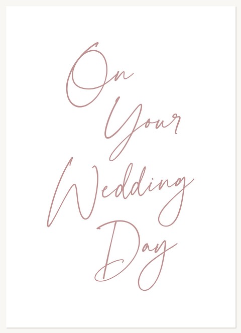 Wedding Day Greeting Cards