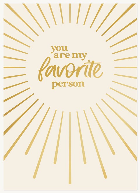 Favorite Person Greeting Cards