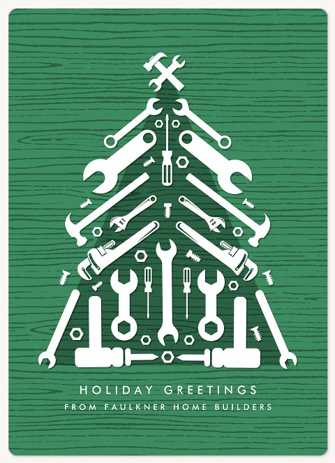 Tool Tree Holiday & Christmas Magnet Cards