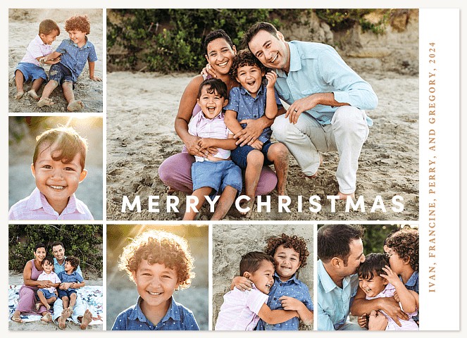 Perfect Portfolio Personalized Holiday Cards