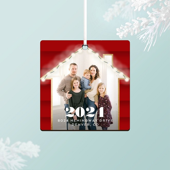 New Holiday Home Personalized Ornaments