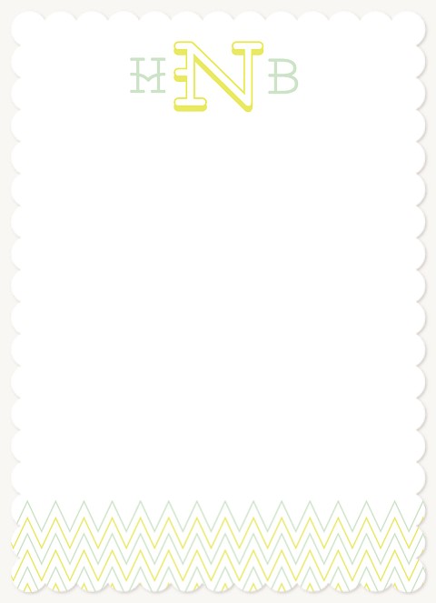 Vintage Monogram Stationery