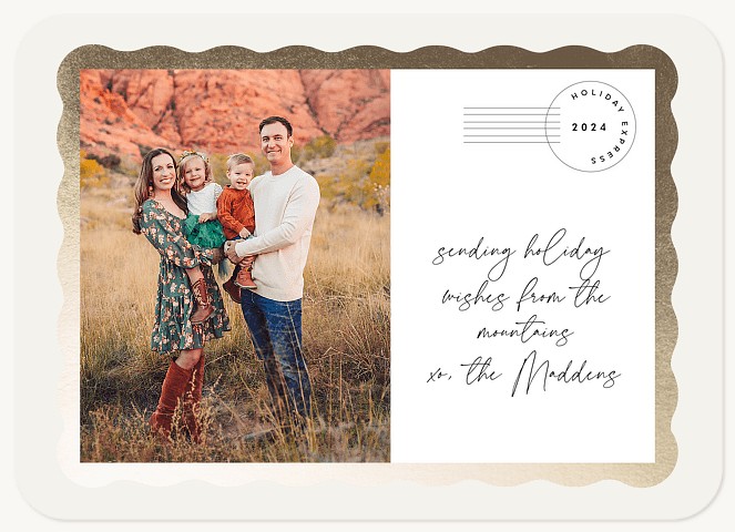 Holiday Express Personalized Holiday Cards