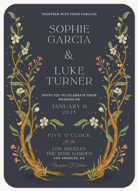 Blooms Wedding Invitations