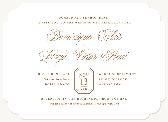 Love’s Seal Wedding Invitations