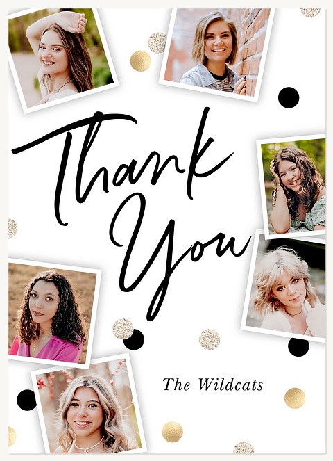 Confetti Collage Thank You Cards 