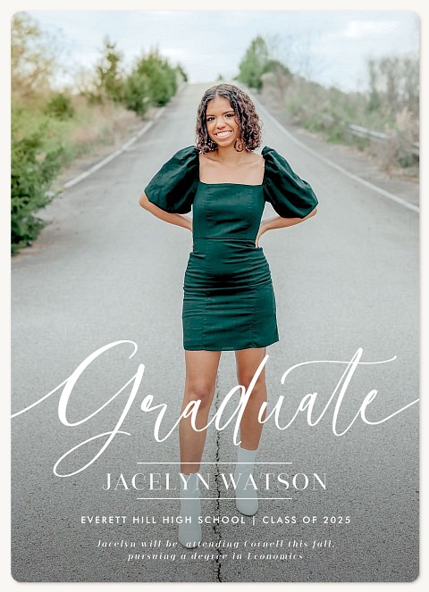 Sweeping Sentiment Graduation Cards