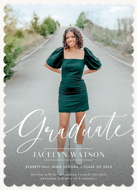 Sweeping Sentiment Graduation Cards