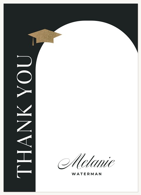 Arch & Cap Thank You Cards 