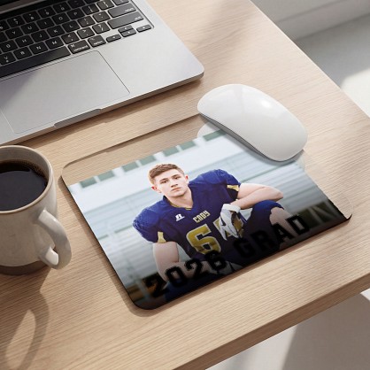 Varsity Spirit Graduation Photo Mouse Pad