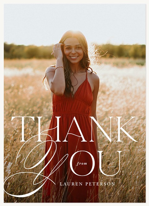 Grand Gratitude Thank You Cards 