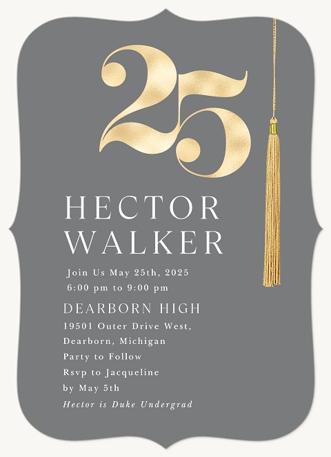 Tassel Triumph Graduation Cards