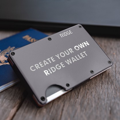 Create Your Own RIDGE® Wallet