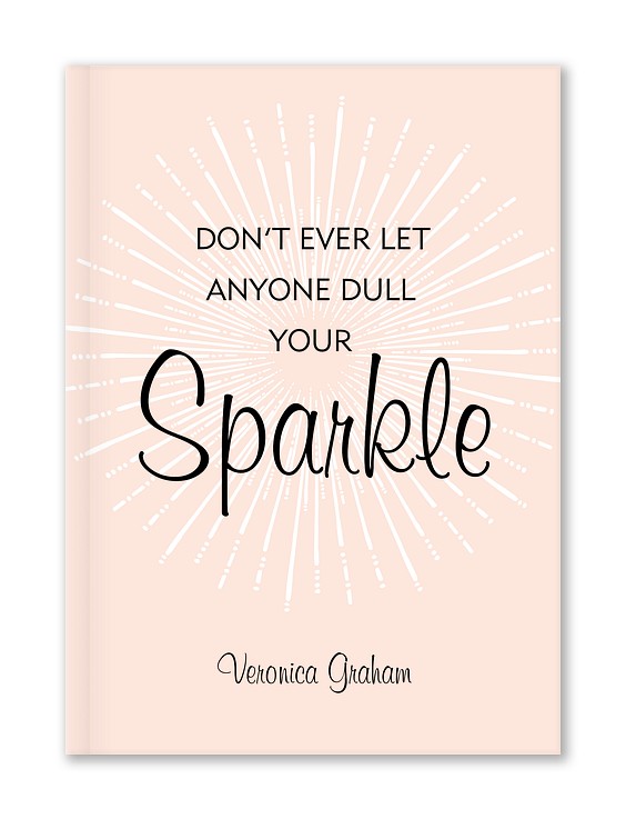 Always Sparkling Custom Hardcover Journals