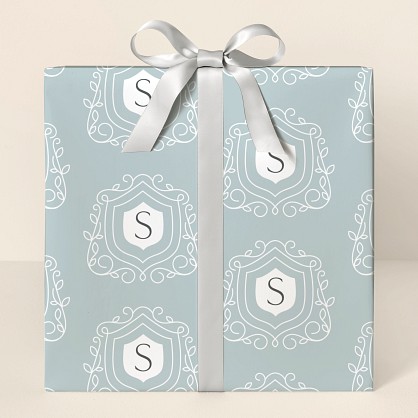Elegant Initial Wrapping Paper