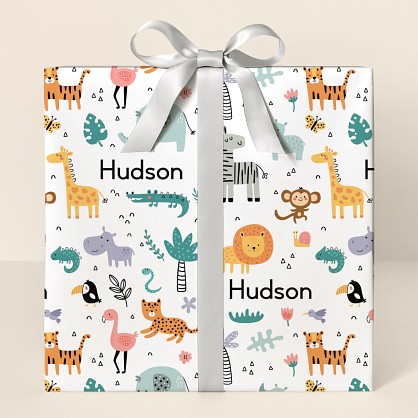 Baby Animals Wrapping Paper