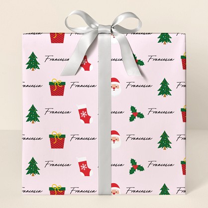 Christmas Cartoon Wrapping Paper