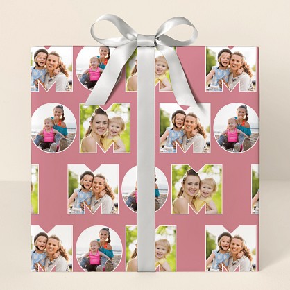 For Mom Photo Wrapping Paper