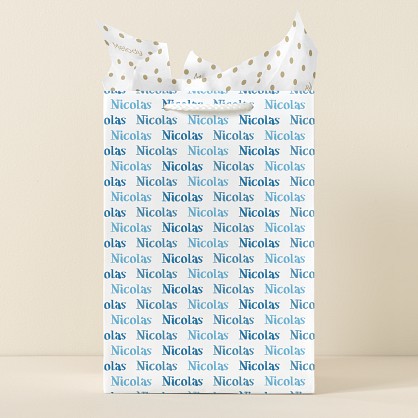 Colorful Name Gift Bag