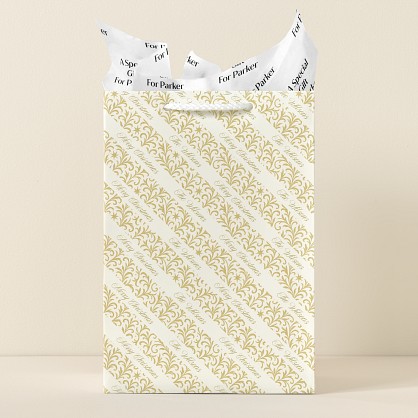 Elegant Filigree Gift Bag